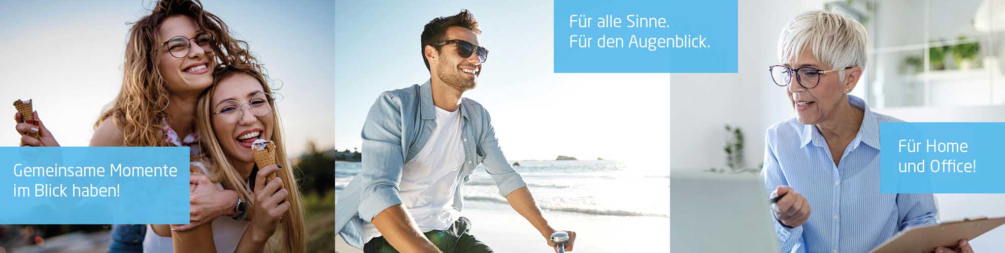 Für alle Sinne. Für den Augenblick. - Angebote bei City Optik